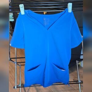 Figs Women's Royal Blue Scrub Set